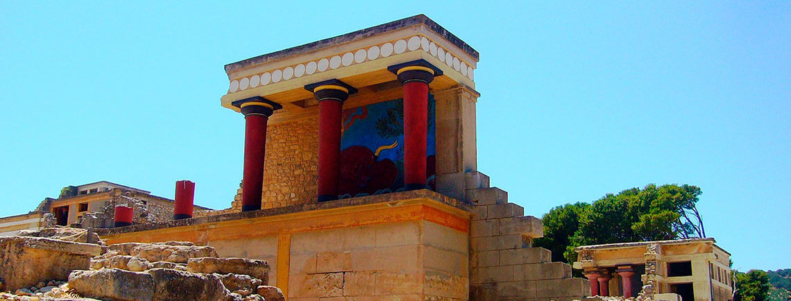 Palacio Knossos en Creta