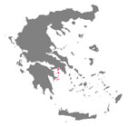 mapa islas saronicas grecia